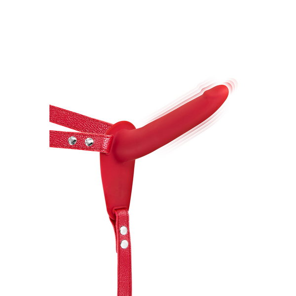 Strap-on Vibro Red