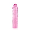 Dildo Pure jelly pink transparent 17.2cm